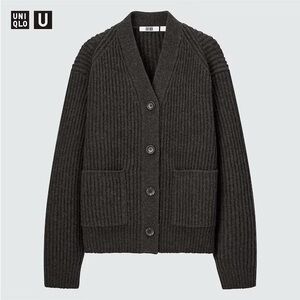 Uniqlo Black Women's Cardigan Sweater